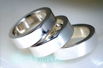 Palladium ringar designad rr